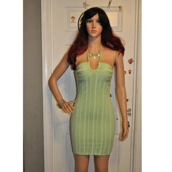 sachin and babi light blue dress Skylaah Halter Backless Mini Dress Gunmetal